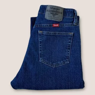 Wrangler Performance Series Jeans Men’s Size 30x30 Elastic Waist Cowboy Rodeo • $14.99