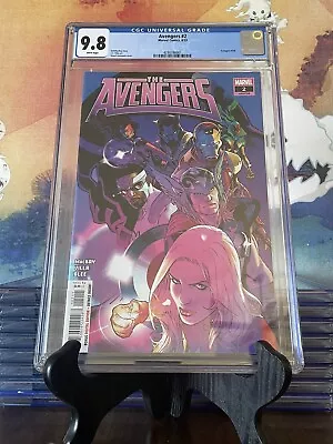 The Avengers #2 (2023) Marvel Comics CGC 9.8 Slabed • $89.99