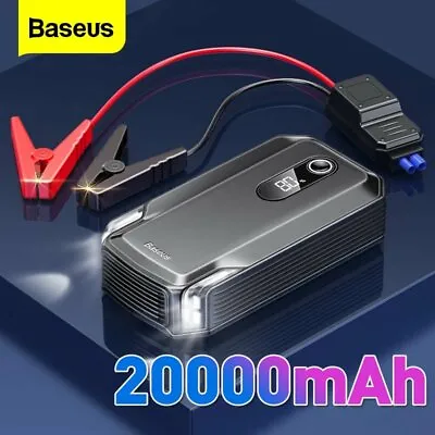 $129.99 • Buy Baseus 20000mAh Jump Starter Portable Car Battery Auto Battery Charger Booster