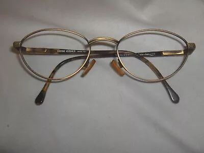 Vintage Gianni Versace Ladys Eyeglass Frame MOD 44COL 32L52-19 Never Used RARE   • $175