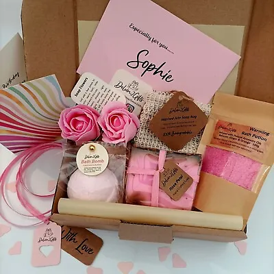 Ladies Pamper Gift Set Spa Gift Set For Women Self Care Gift Bath Gift Set • £19.99