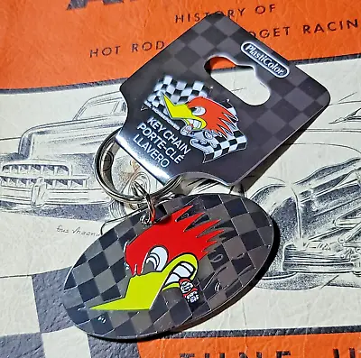 CLAY SMITH Cams Mr Horsepower KEYCHAIN Vtg Hot Rod Drag Racing Key Fob Emblem • $13.79