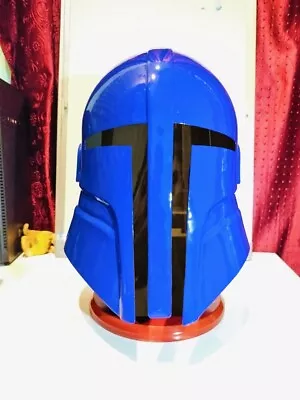 Vintage Star Wars Imperial Royal Guard 1996 Cosplay Helmet With Wooden Stand • $199