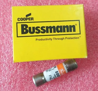 Bussmann FNQ-2 FNQ2 ( 2 Amp ) 2A 500Vac Fuses TIME DELAY Fuse • $3.12