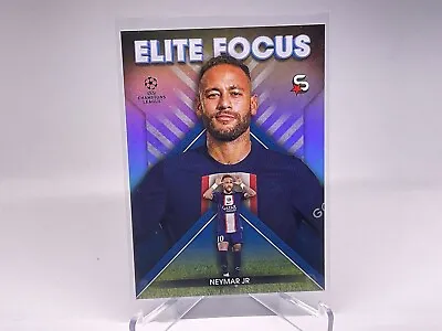 $9 • Buy 2022 Topps Super Stars Neymar Jr Elite Focus #ef-njr Psg