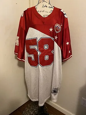 Mitchell & Ness 1996 Hawaii Pro Bowl Derrick Thomas #58 Throwback Jersey Size 56 • $39.99