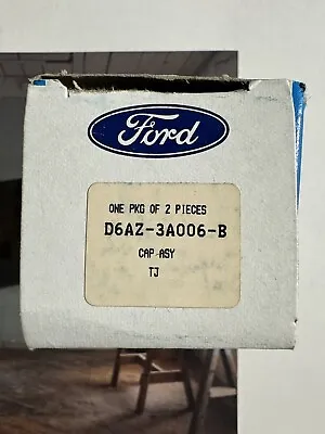 67 68 69 70 71 72 73 FORD MUSTANG NOS P/S PUMP RESERVOIR CAP D6AZ-3A006-B (2pk) • $32