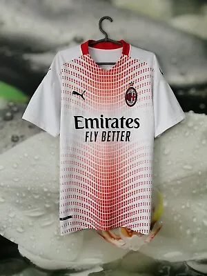 AC Milan 2020 - 2021 Away Football Shirt Jersey Camiseta PUMA Size L • $50