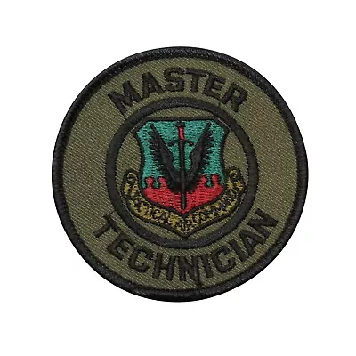 US Air Force USAF Master Technician Tacical Air Command Sew On Patch - 142-G • $6.95