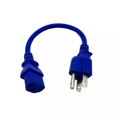 1ft Blue Power Cord For AKAI MPC1000 MPC4000 MPC2000 MPC2000XL • $8.17