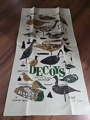 Vintage KayDee Duck Decoy Bird Towel Mid Century MCM  • $24.99