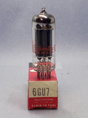 $3 • Buy Vintage Test Good  Silvertone 6GU7 Vacuum Tube 