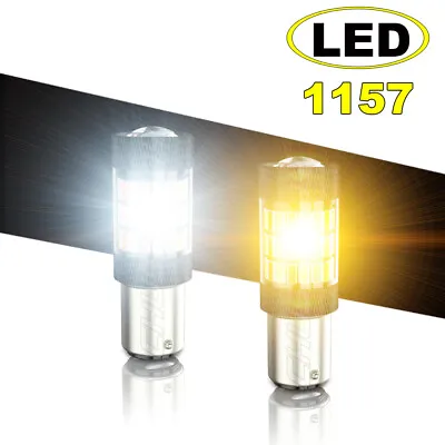 1157 2357 LED Front Turn Signal Light Bulb Amber For Hyundai Sonata Santa Fe KIA • $15.99