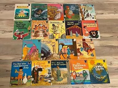 $50 • Buy Arch Books Lot 19 Vintage Bible Story Books Religious Home Sunday School Church