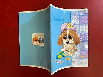 £4.33 • Buy SAD SAM & HONEY Vintage School Notebook A5 Stripes Malipiero (1991) Copybook NEW
