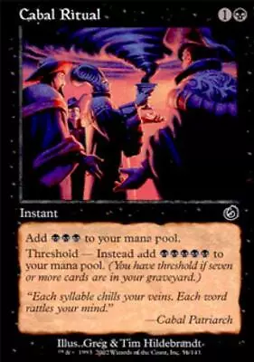 MTG Cabal Ritual Near Mint Foil Torment • $100.99