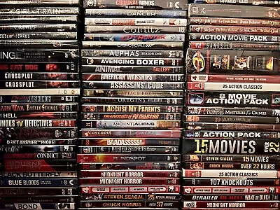 BRAND NEW Action Thriller Drama DVD Movies Sealed Lot FREE SHIPPING • $9