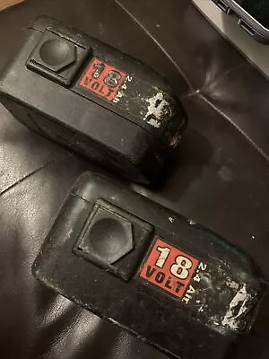 Milwaukee 48-11-2230 18V 2.4Ah Battery Untested Lot Of 2 • $27