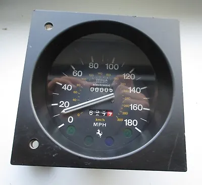 Ferrari 400i Speedometer Tacho Geschwindigkeitsanzeige 617378 Veglia Borletti • $600