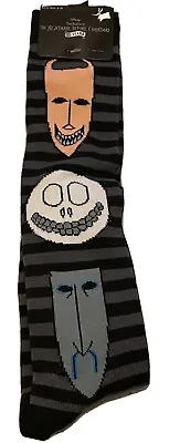 Disney The Nightmare Before Christmas Lock Shock & Barrel Knee High Socks 4-10 • $11.48