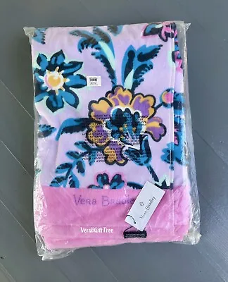 Vera Bradley CLOUD VINE MULTI Dorm BEACH Towel RARE Oversized SOFT Pool Lake NWT • $47.60