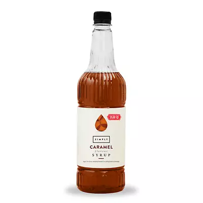 Simply Syrups | Coffee Fruit Iced Tea & Sugar-Free Options | 1 Litre Bottle • £11.50