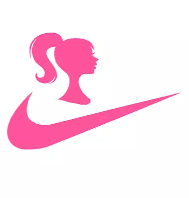 Mattel Barbie Movie 2023 Iron On Heat Transfer Decal Nike Tick Unique 3 • $9.44