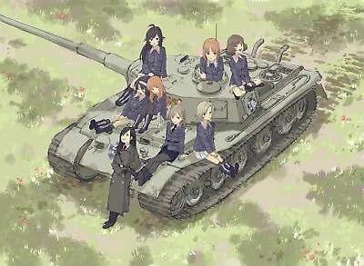 Anime Girls Girls Und Panzer Tank Military Uniform  Gaming Mat Desk 50973 • $63.36