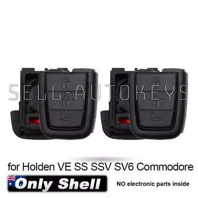 2x For Holden VE SS SSV SV6 Commodore 2006-2013 Flip Remote Key Shell Case Fob • $19.45