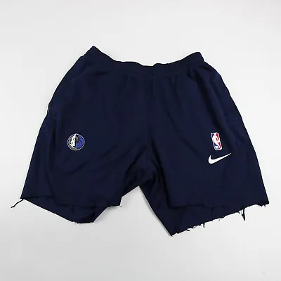 Dallas Mavericks Nike NBA Authentics Dri-Fit Athletic Shorts Men's Navy Used • $33.99