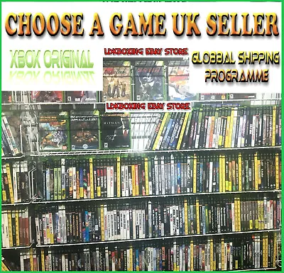 £4.45 • Buy Microsoft Xbox Original Games Over 100 Choose A Game Or Bundle Up For Discount