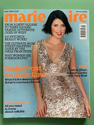 MARIE CLAIRE Mag May-2000 SADIE FROST Steps Joaquin Cortes Anouk Shannon Schulz • £14.99