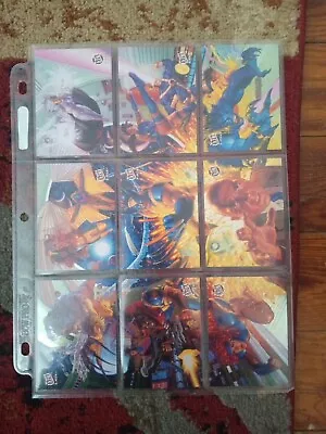 Lot 9 X-Men Wolverine Hologram Marvel Comic Cards Set Limited Edition SubSet 1-9 • $15