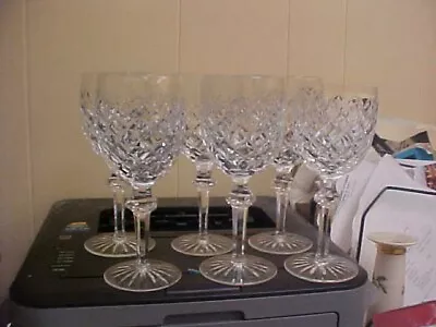 $299.95 • Buy Waterford POWERSCOURT 7 5/8  Water Goblets (Set Of 6)   AM0001