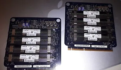 16GB Apple 2x Memory Riser Boards For Mac Pro A1186 PBA D37706-501 • £55