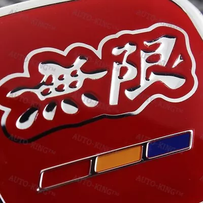 MUGEN Steering Wheel JDM Emblem For Honda CIVIC ACCORD S2000 ODYSSEY FA5 FD2 RED • $11.28