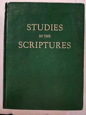 STUDIES IN THE SCRIPTURES 1-6 Hardcover Book I II III IV V VI • $35
