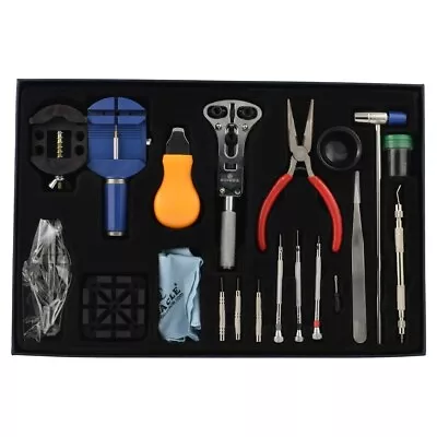 20 Watch Case Screw Back Strap Band Changing Tool Kit For Stauer Meistezeit • £37.96