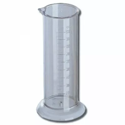 100ml Graduated Measuring Cylinder For Darkroom Chemicals. Crystal Clear  AP • £13