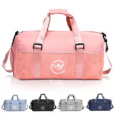 Large Holdall Duffle Bag Travel Sports & Gym Handbag Waterproof For Men Women UK • £8.99