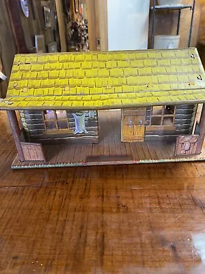 Vintage Marx Ranch House Roy Rogers 1960s Tin  • $60