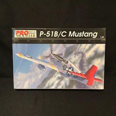 Vintage Pro Modeler P-51B/C Mustang 85-5931 1/48 Scale Model Kit • $24.99