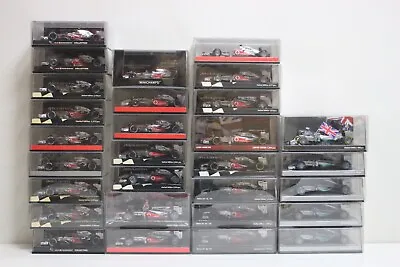 1:43 MINICHAMPS Lewis Hamilton Amazing Collection 29 Cars Mclaren/ Mercedes • $49