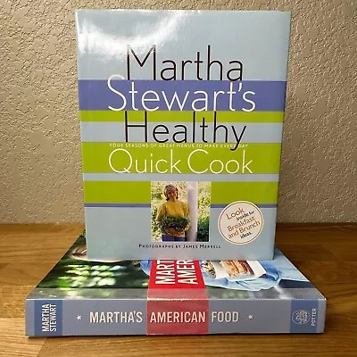 Martha Stewart 2x Cook Books 1st Edition Hardback • $13