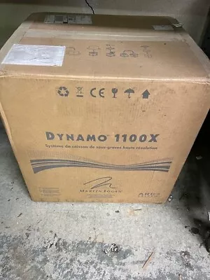 MartinLogan - Dynamo 1100XD Hi-Res 12  1000W Subwoofer  Satin Black NEW / SEALED • $1299