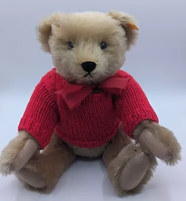 Wonderful Vintage Mohair Steiff 1909 Replica Teddy Bear With All ID  0166/43 • $19.99