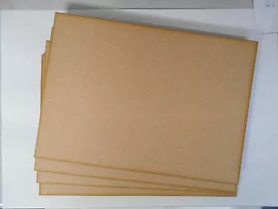 MDF Sheets 3mm Thick A4 Size For Pyrography Craftsmodelling.x 4 • £6.23