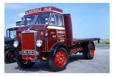 Gw0787 - Lorry - M Birtwhistle Haulage Colne Reg. RG 6261 - Print 6x4 • £2.20