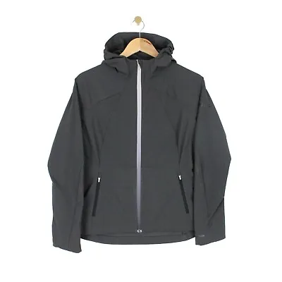 Musto Evolution Jacket Grey Lightweight Hooded Walking Full Zip Womens Size 12 • £34.99
