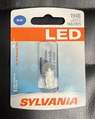 Sylvania Premium LED Light 194 Blue One Bulb Interior Map Replace  Lamp • $10.97